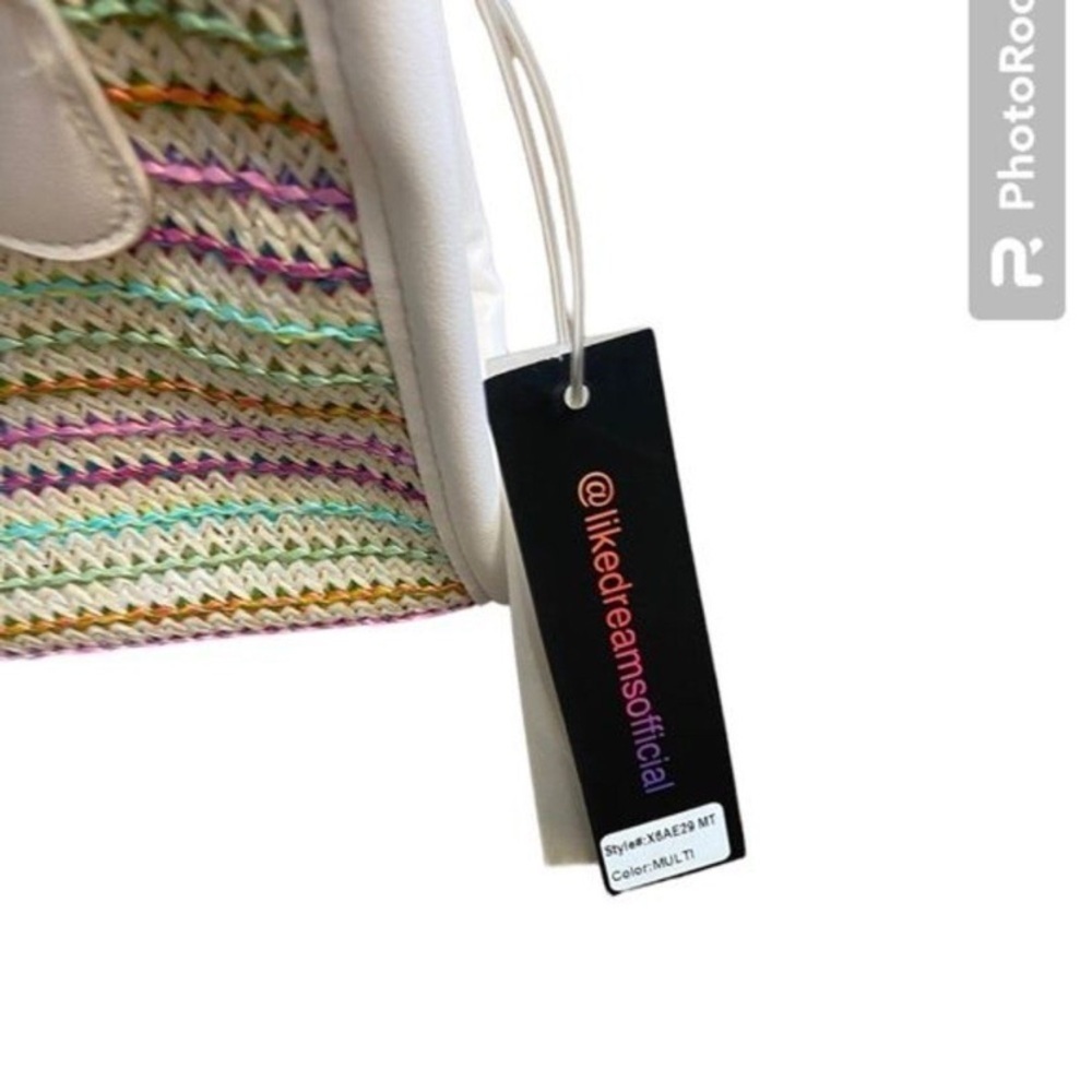 Like Dreams White and Multicolor Women's bag Crossbody NWT - Picture 4 of 4